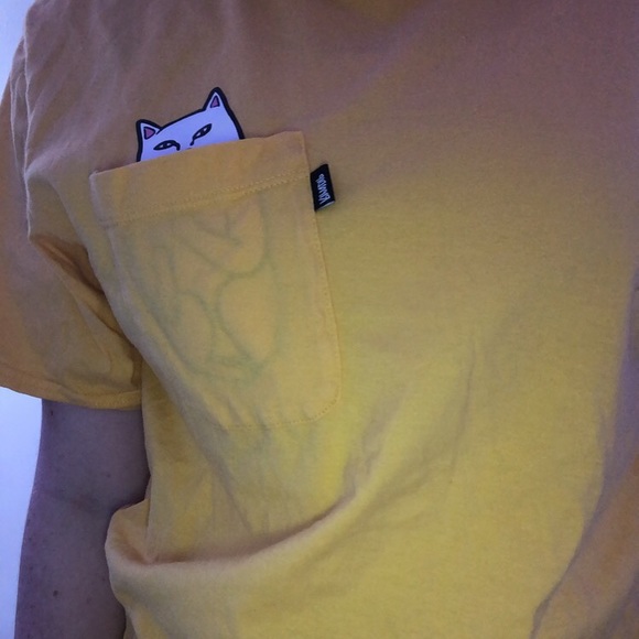 RIPNDIP yellow t-shirt - Picture 2 of 3